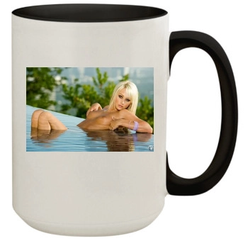 Sara Jean Underwood 15oz Colored Inner & Handle Mug