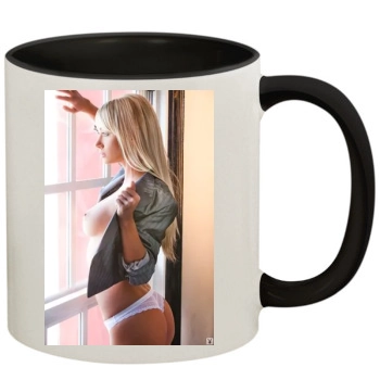 Sara Jean Underwood 11oz Colored Inner & Handle Mug