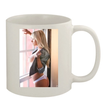 Sara Jean Underwood 11oz White Mug