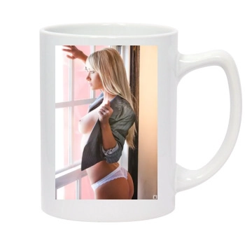 Sara Jean Underwood 14oz White Statesman Mug