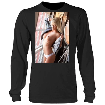 Sara Jean Underwood Men's Heavy Long Sleeve TShirt