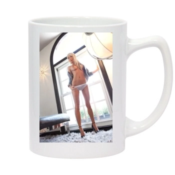 Sara Jean Underwood 14oz White Statesman Mug