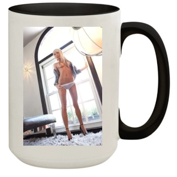 Sara Jean Underwood 15oz Colored Inner & Handle Mug