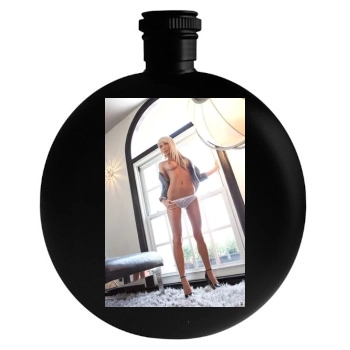 Sara Jean Underwood Round Flask