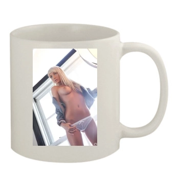 Sara Jean Underwood 11oz White Mug