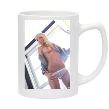 Sara Jean Underwood 14oz White Statesman Mug