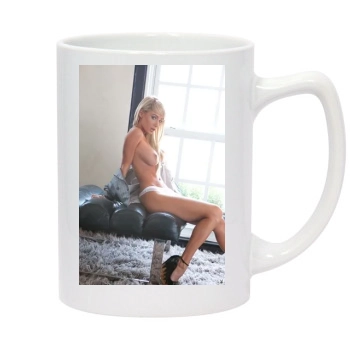 Sara Jean Underwood 14oz White Statesman Mug