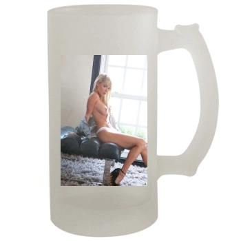 Sara Jean Underwood 16oz Frosted Beer Stein