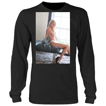 Sara Jean Underwood Men's Heavy Long Sleeve TShirt