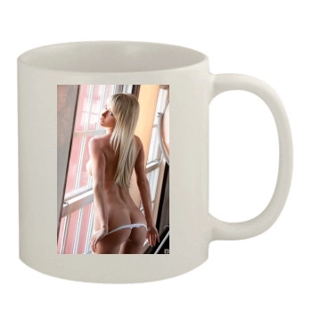 Sara Jean Underwood 11oz White Mug