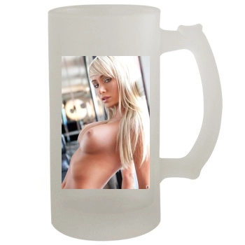 Sara Jean Underwood 16oz Frosted Beer Stein