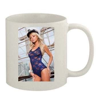 Sara Jean Underwood 11oz White Mug