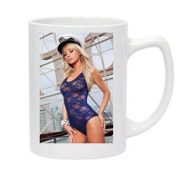 Sara Jean Underwood 14oz White Statesman Mug