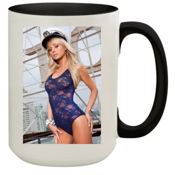 Sara Jean Underwood 15oz Colored Inner & Handle Mug