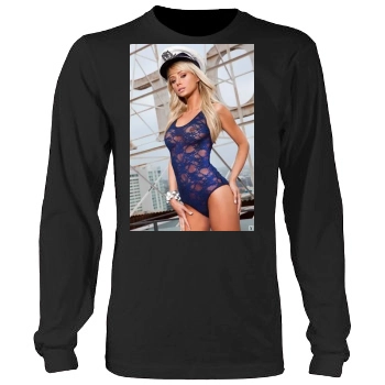 Sara Jean Underwood Men's Heavy Long Sleeve TShirt