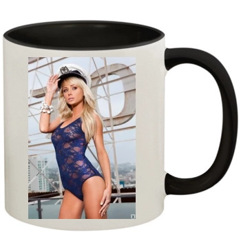 Sara Jean Underwood 11oz Colored Inner & Handle Mug