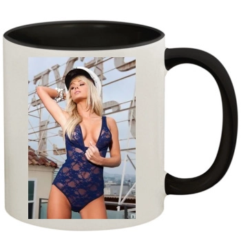 Sara Jean Underwood 11oz Colored Inner & Handle Mug