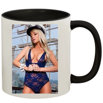 Sara Jean Underwood 11oz Colored Inner & Handle Mug