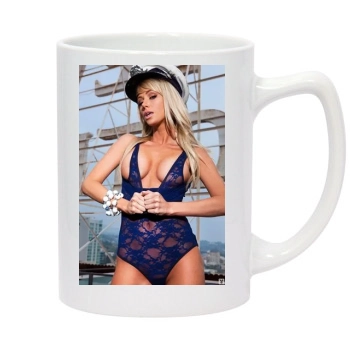 Sara Jean Underwood 14oz White Statesman Mug