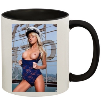 Sara Jean Underwood 11oz Colored Inner & Handle Mug