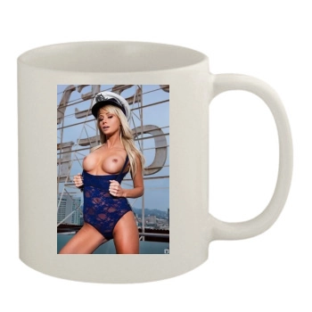 Sara Jean Underwood 11oz White Mug