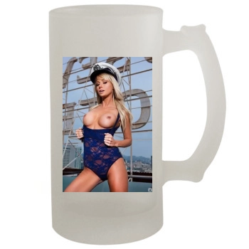 Sara Jean Underwood 16oz Frosted Beer Stein