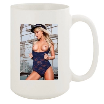 Sara Jean Underwood 15oz White Mug