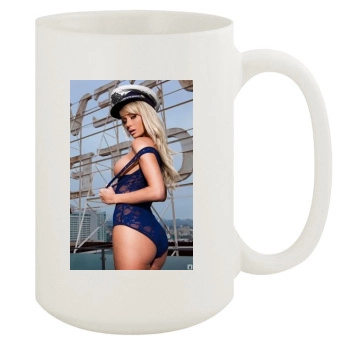 Sara Jean Underwood 15oz White Mug