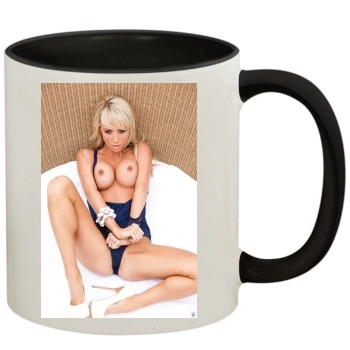 Sara Jean Underwood 11oz Colored Inner & Handle Mug