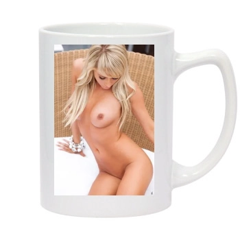 Sara Jean Underwood 14oz White Statesman Mug