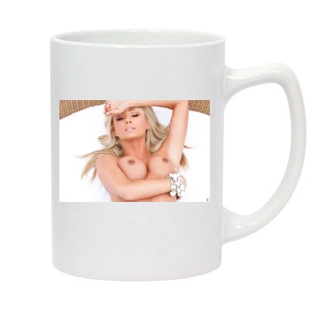 Sara Jean Underwood 14oz White Statesman Mug