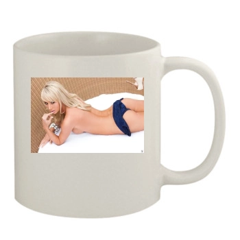 Sara Jean Underwood 11oz White Mug