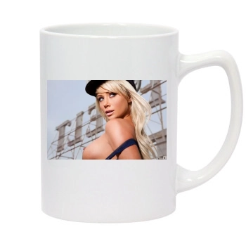 Sara Jean Underwood 14oz White Statesman Mug