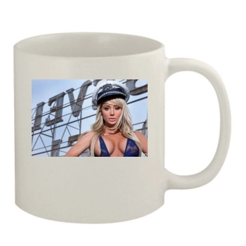 Sara Jean Underwood 11oz White Mug