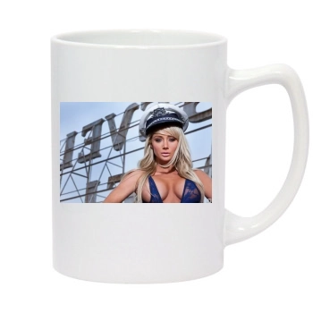 Sara Jean Underwood 14oz White Statesman Mug