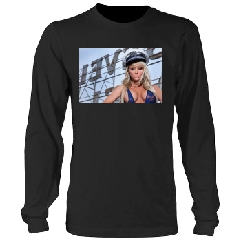 Sara Jean Underwood Men's Heavy Long Sleeve TShirt