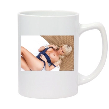 Sara Jean Underwood 14oz White Statesman Mug