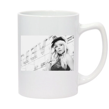 Sara Jean Underwood 14oz White Statesman Mug