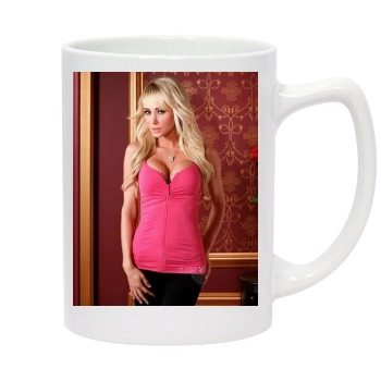 Sara Jean Underwood 14oz White Statesman Mug