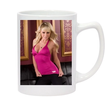 Sara Jean Underwood 14oz White Statesman Mug