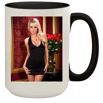 Sara Jean Underwood 15oz Colored Inner & Handle Mug