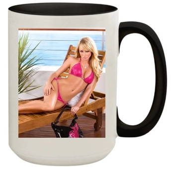 Sara Jean Underwood 15oz Colored Inner & Handle Mug