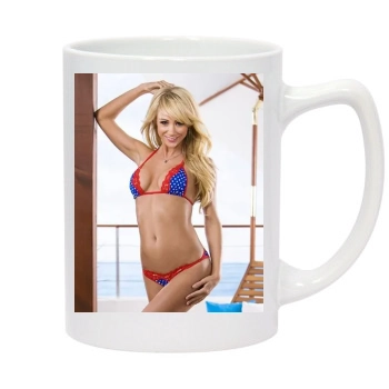 Sara Jean Underwood 14oz White Statesman Mug