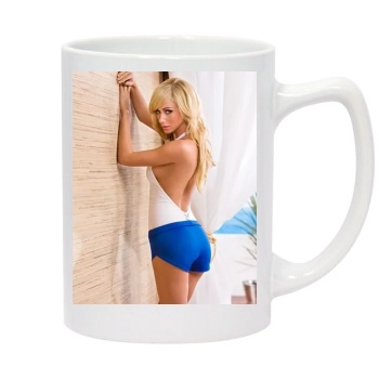 Sara Jean Underwood 14oz White Statesman Mug