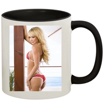 Sara Jean Underwood 11oz Colored Inner & Handle Mug