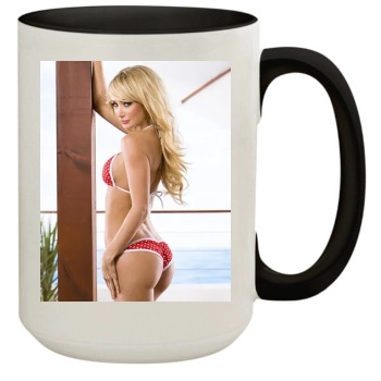 Sara Jean Underwood 15oz Colored Inner & Handle Mug