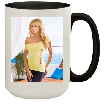 Sara Jean Underwood 15oz Colored Inner & Handle Mug