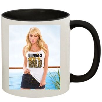 Sara Jean Underwood 11oz Colored Inner & Handle Mug