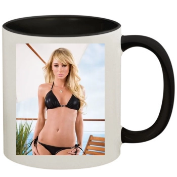 Sara Jean Underwood 11oz Colored Inner & Handle Mug