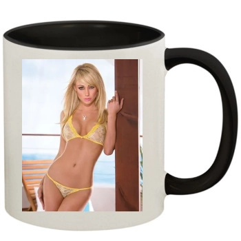 Sara Jean Underwood 11oz Colored Inner & Handle Mug